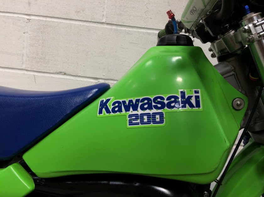 Kawasaki KDX200 1986 SOLD For Sale JK Racing Vintage Motorcross