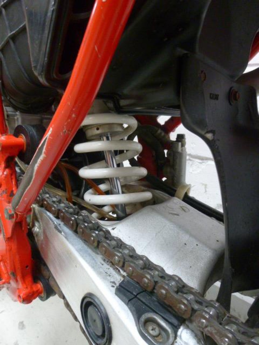 Ressort d'amortisseur K-TECH honda CR250R 1986-1988 main image 1