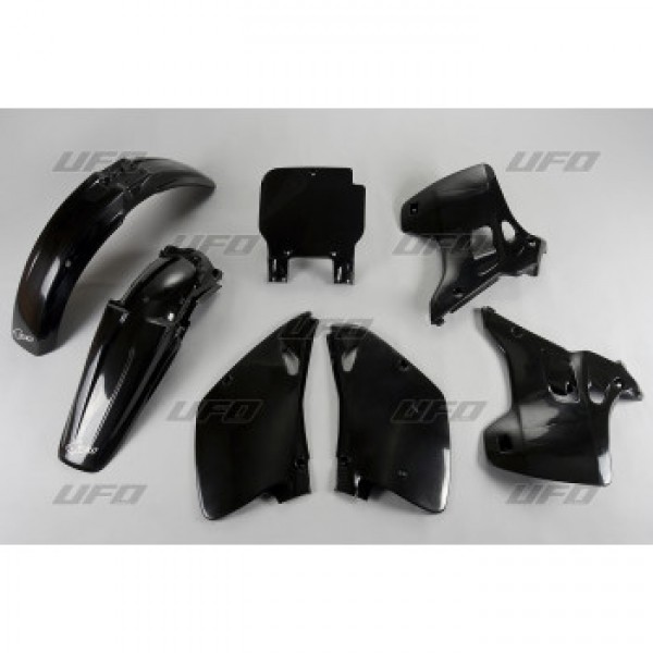 Kawasaki KX125 KX250 1993 UFO Plastic Kit (Black)