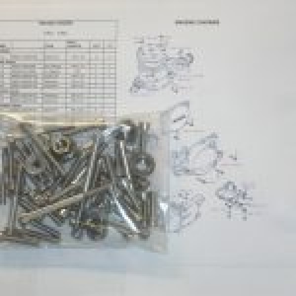 Honda CR250R 1981-83 Engine Covers &amp; Cylinder Stainless Allen Bolt &amp; Nut Kit