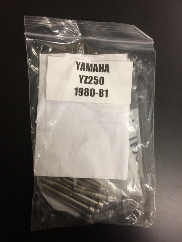 Yamaha YZ250 1980-81 Engine Bolt Set