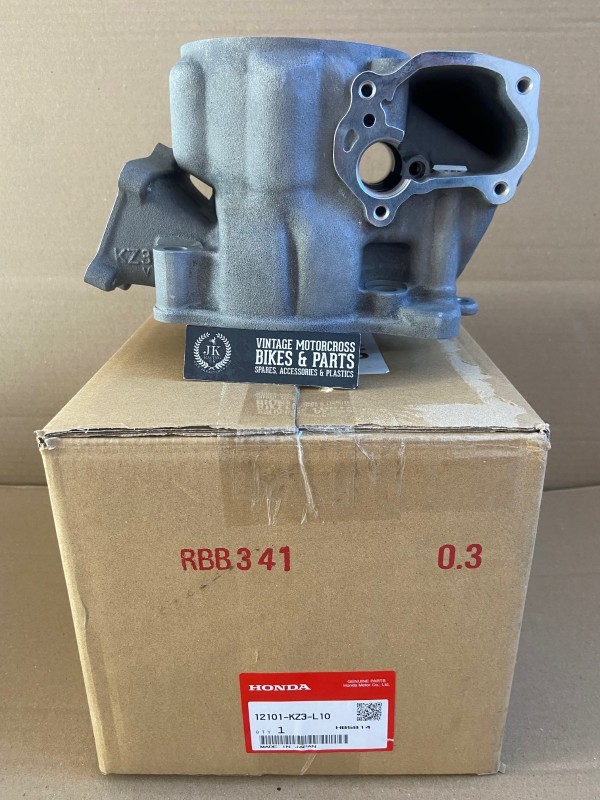 HONDA CR250R CR250 1992-01 New Oem Cylinder Barrel Jug Motocross 12101-KZ3-L10