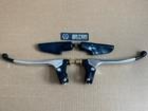 Honda CR125M CR125R CR250M CR250R 1973-81 Clutch Front Brake Lever Perch Set Inc Covers