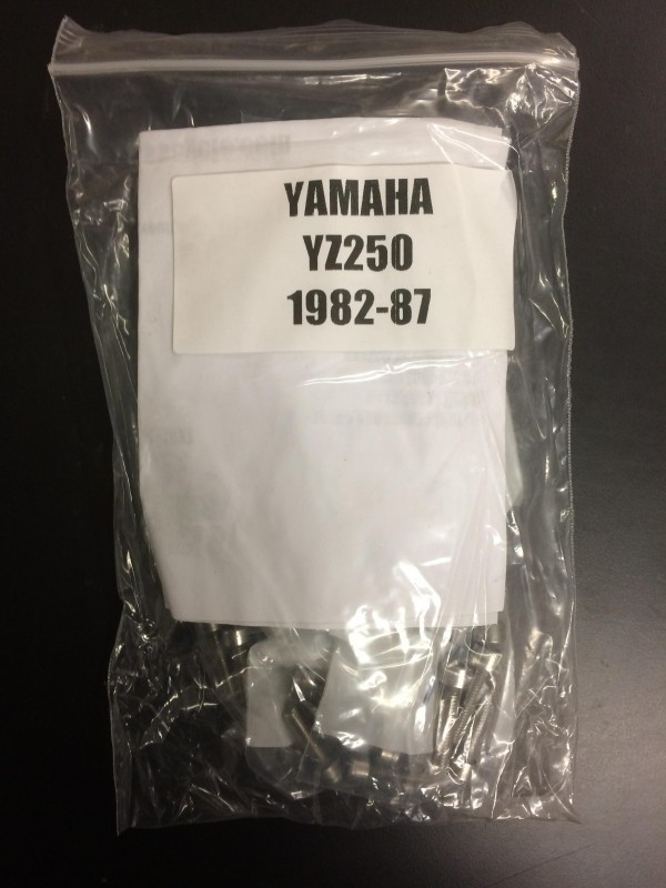 Yamaha YZ250 1982-87 Engine Bolt Set