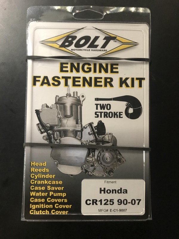 Honda CR125 1990-07 Engine Bolt Kit