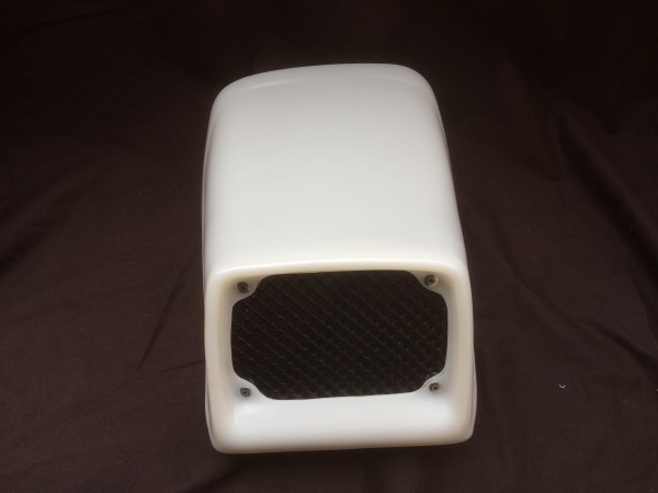 Yamaha YZ125 1981 Front Number Plate Radiatore cover Translucent