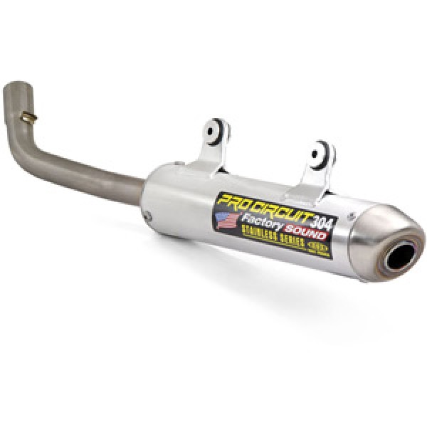 Yamaha YZ125 1987-88 pro circuit 304 Factory Sound Silencer