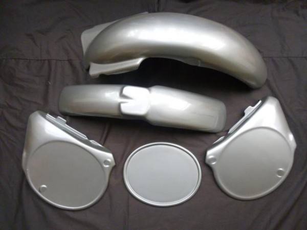 Honda CR125 1974 VMX Racing Full Plastic Kit