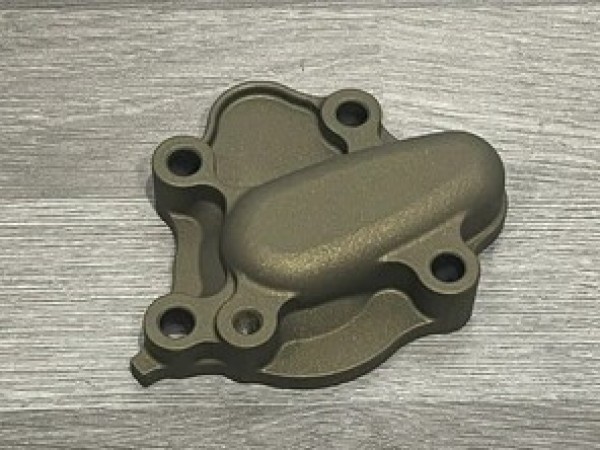 HONDA CR250R 1985-1991 Factory Billet Water Pump Cover Burnt Bronze Cerakote.