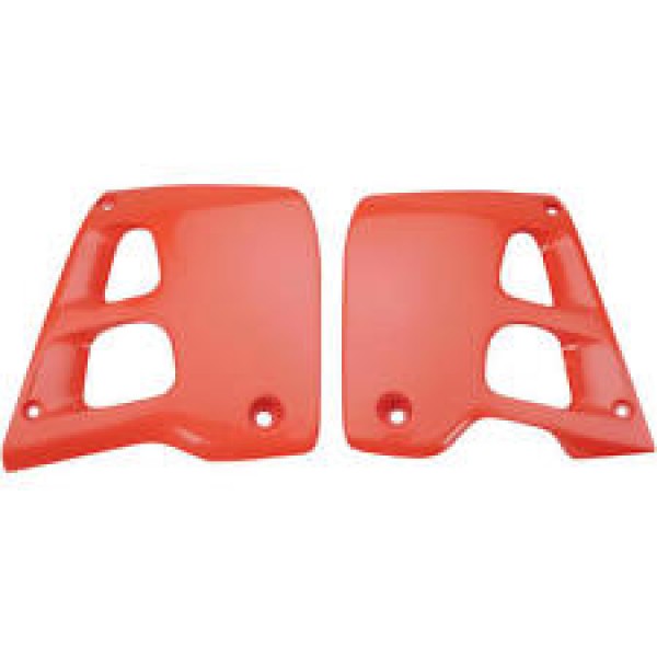 Honda CR125 1991-92 CR250 1990-91 UFO Radiator Scoops covers (Orange)