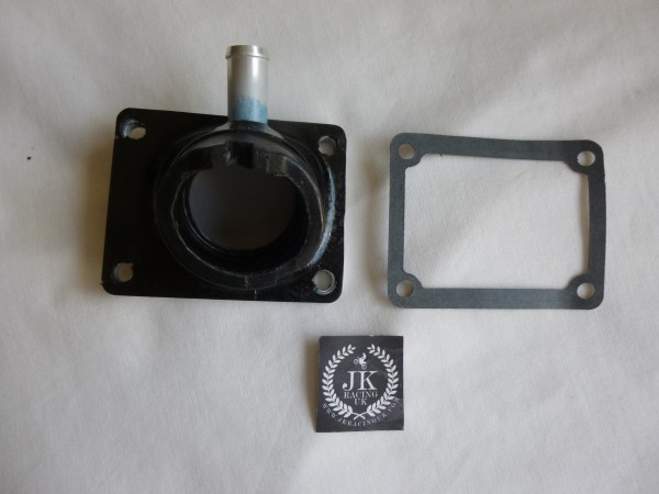 Yamaha YZ125 1982 intake Manifold with boost bottle