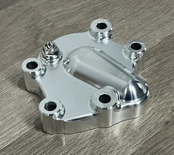 HONDA CR250R 2002-2007 Factory Billet Water Pump Cover Aluminium Finish