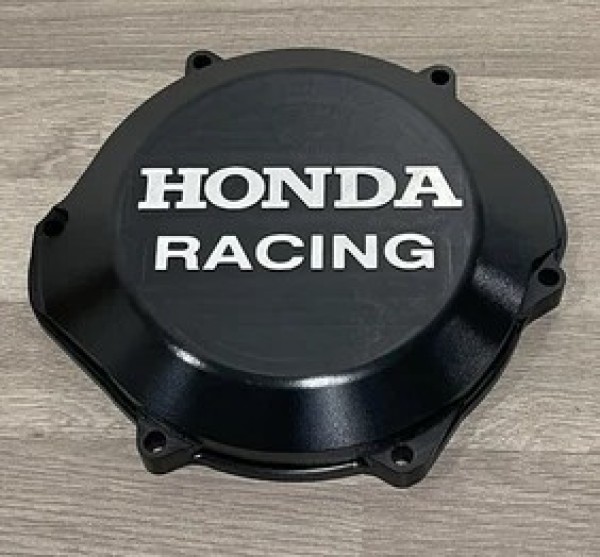 HONDA CR500R 1988-2001 Factory Billet Clutch Cover Finished in Black Hard Anodising.