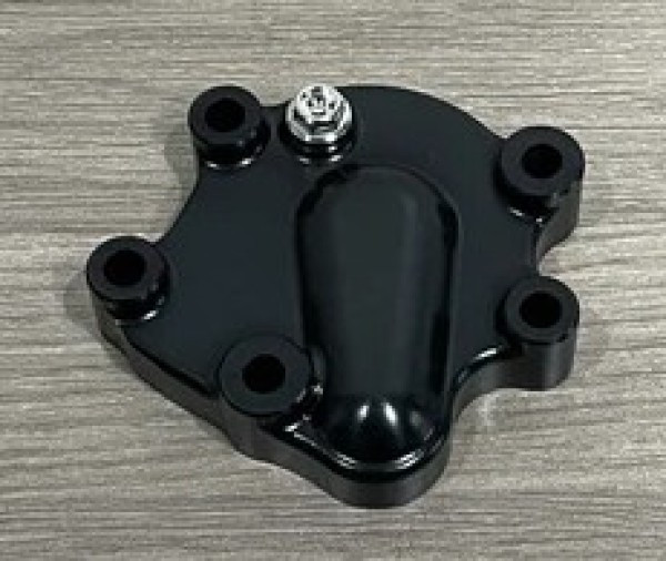 HONDA CR250R 2002-2007 Factory Billet Water Pump Cover Finished in Black Hard Anodising