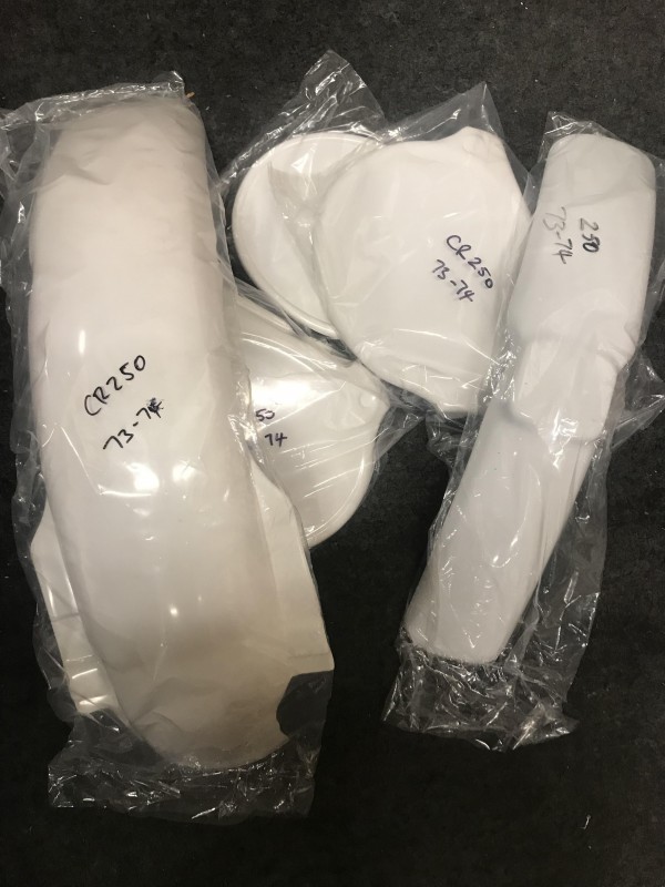 Honda CR250M 1973-74 VMX Racing Full Plastic Kit