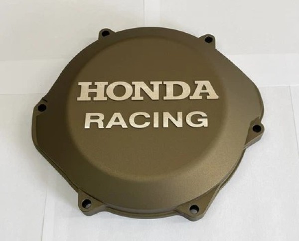 HONDA CR250R 1988-2001 Factory Billet Clutch Cover Burnt Bronze Cerakote.