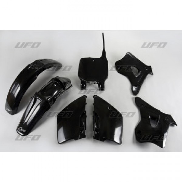 Kawasaki KX125 KX250 1996 UFO Plastic Kit (Black)