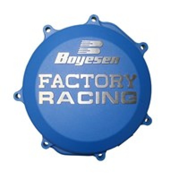 YAMAHA YZ125 2005-25 Boyesen Clutch Cover Blue