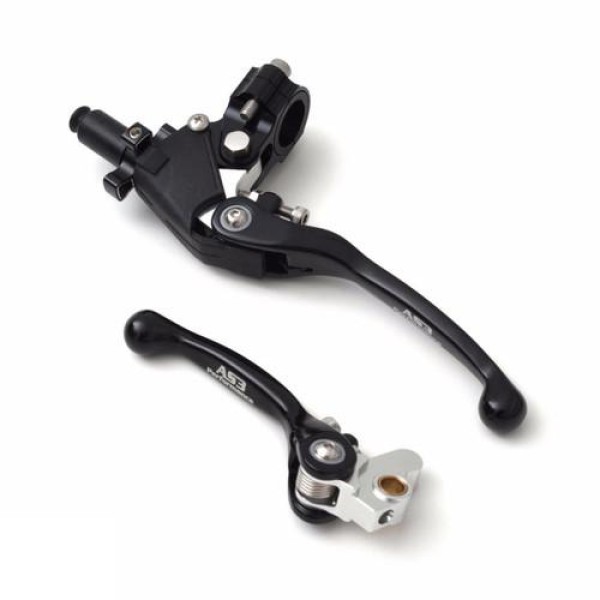 HONDA CR125R CR250R 1992-07 CR500R 1992-01 AS3 Factory Series Adjustable Clutch And Brake Lever Set