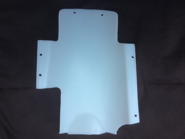 Suzuki RM125 RM250 RM465 1981-83 Rear Inner Fender Splash Guard Translucent