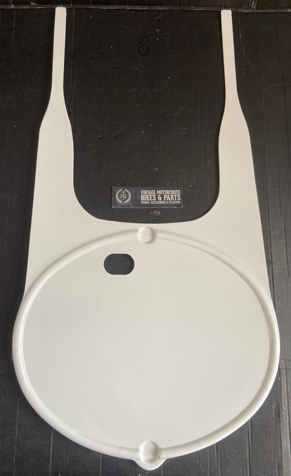 SUZUKI RM100 RM125 RM250 RM400 1978-80 Front Number Plate (White)