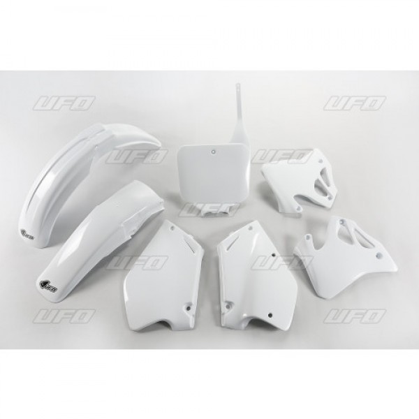 Honda CR125 1995-97 CR250 1995-96 UFO Plastic Kit (WHITE)