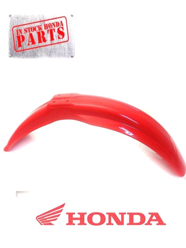 Honda CR125 CR250 CR480 CR500 1983-87-90 OEM Front Fender Mudguard 61100-KA3-732ZC