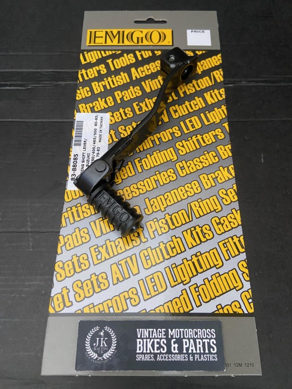Suzuki RM125 1975-87 RM250 1976-88 RM370 1976-77 RM400 1978-80 RM465 1981-82 RM500 1983-84 Emgo Folding Gear Lever 