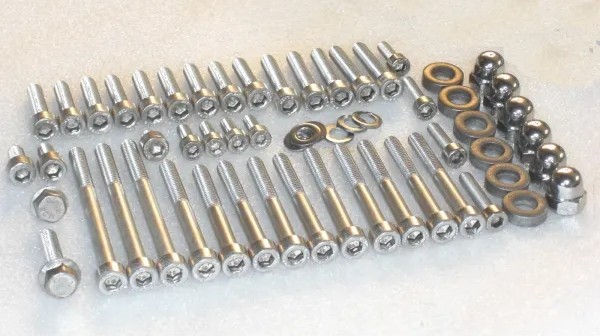 Yamaha YZ250 1988-89 Engine Bolt Set