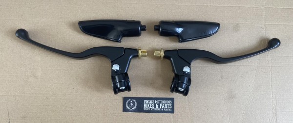 Clutch And Brake Lever Set inc Covers Universal All Makes And Models